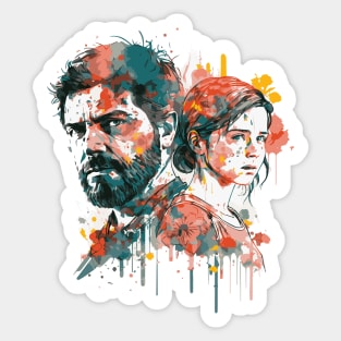 Joel and Ellie Sticker